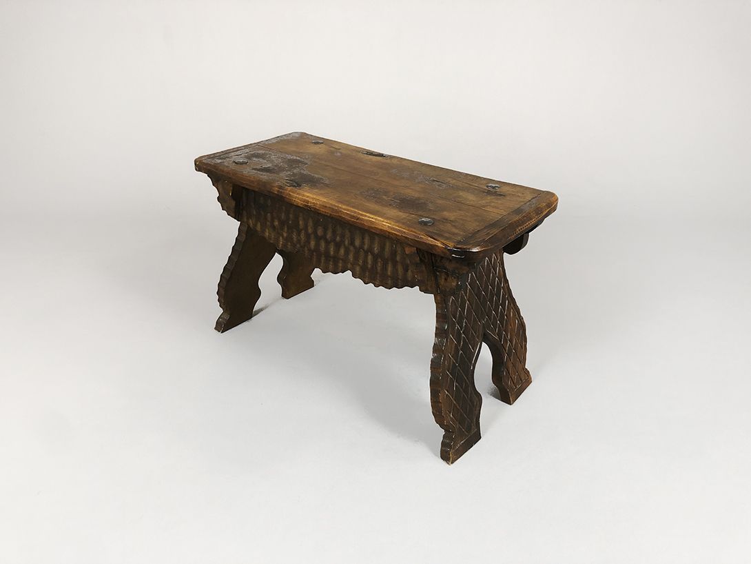 Foto Wooden Stool Antique