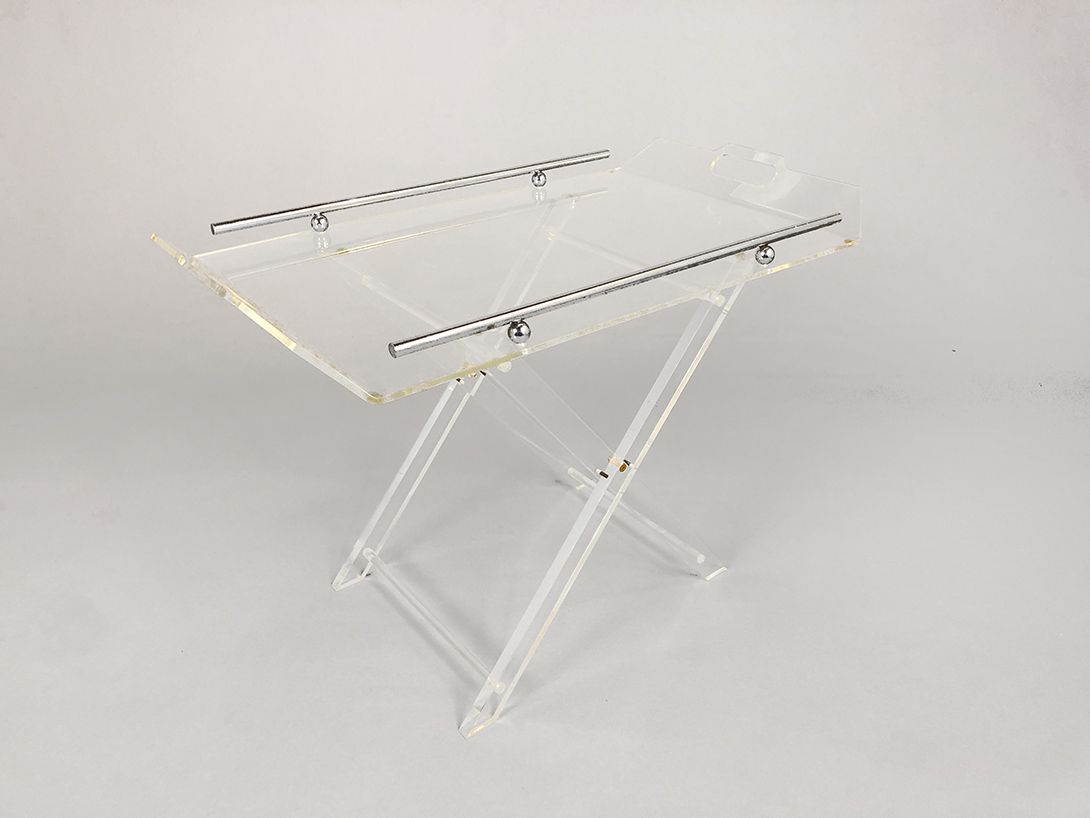 Foto Plexiglas Tray Table h50x71x40