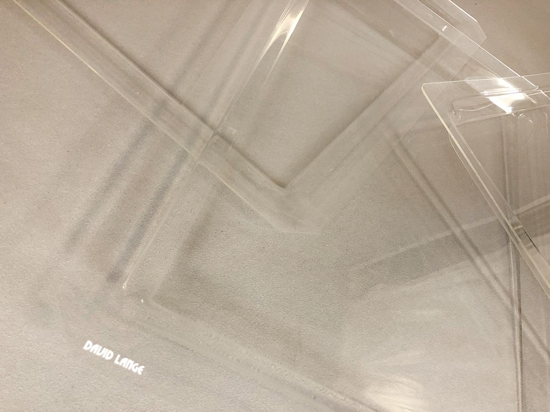 Foto David Lange Transparent Plastic Tray