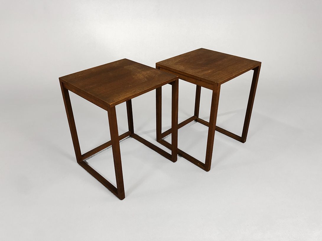 Foto Wooden Side Table h53x56x38