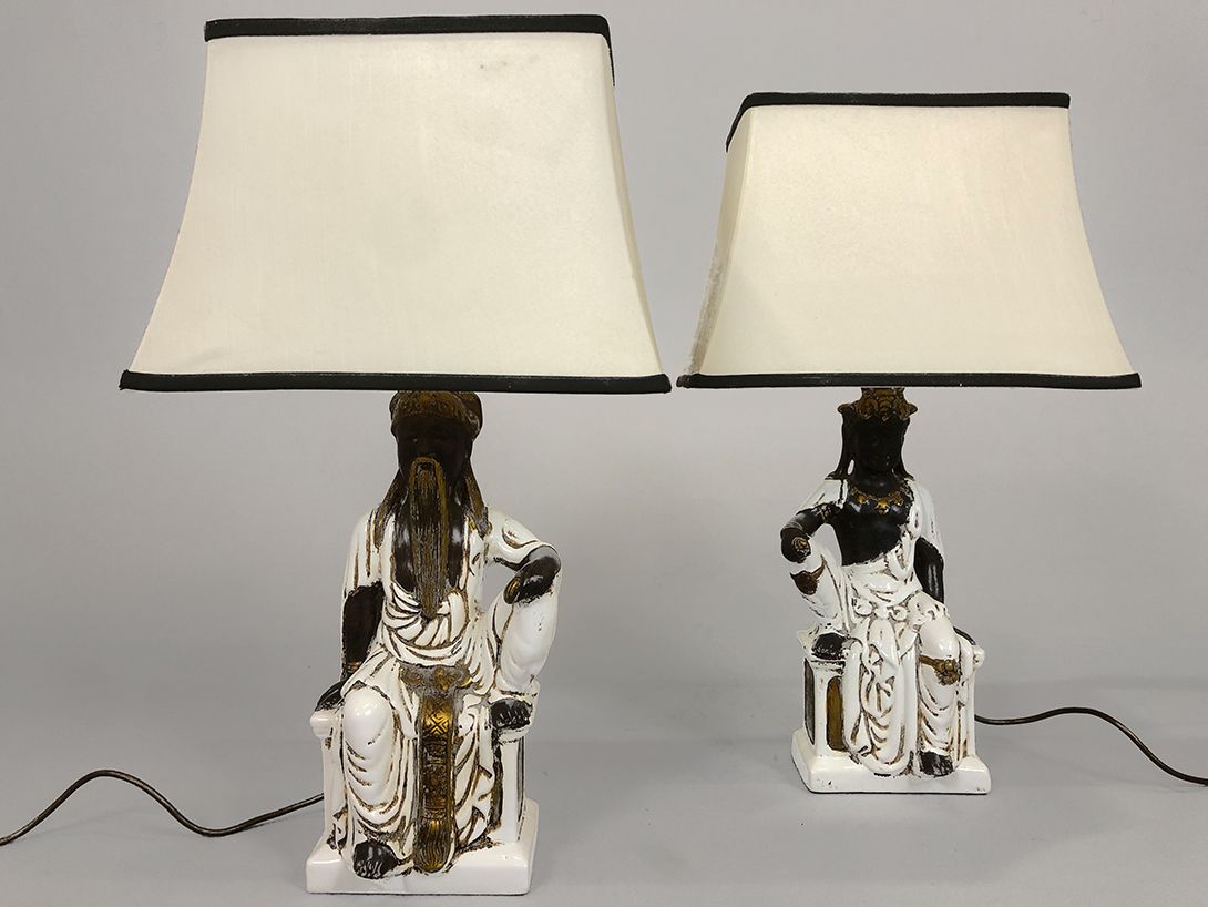Foto Bedside Lamp Chinese Man Stand h68
