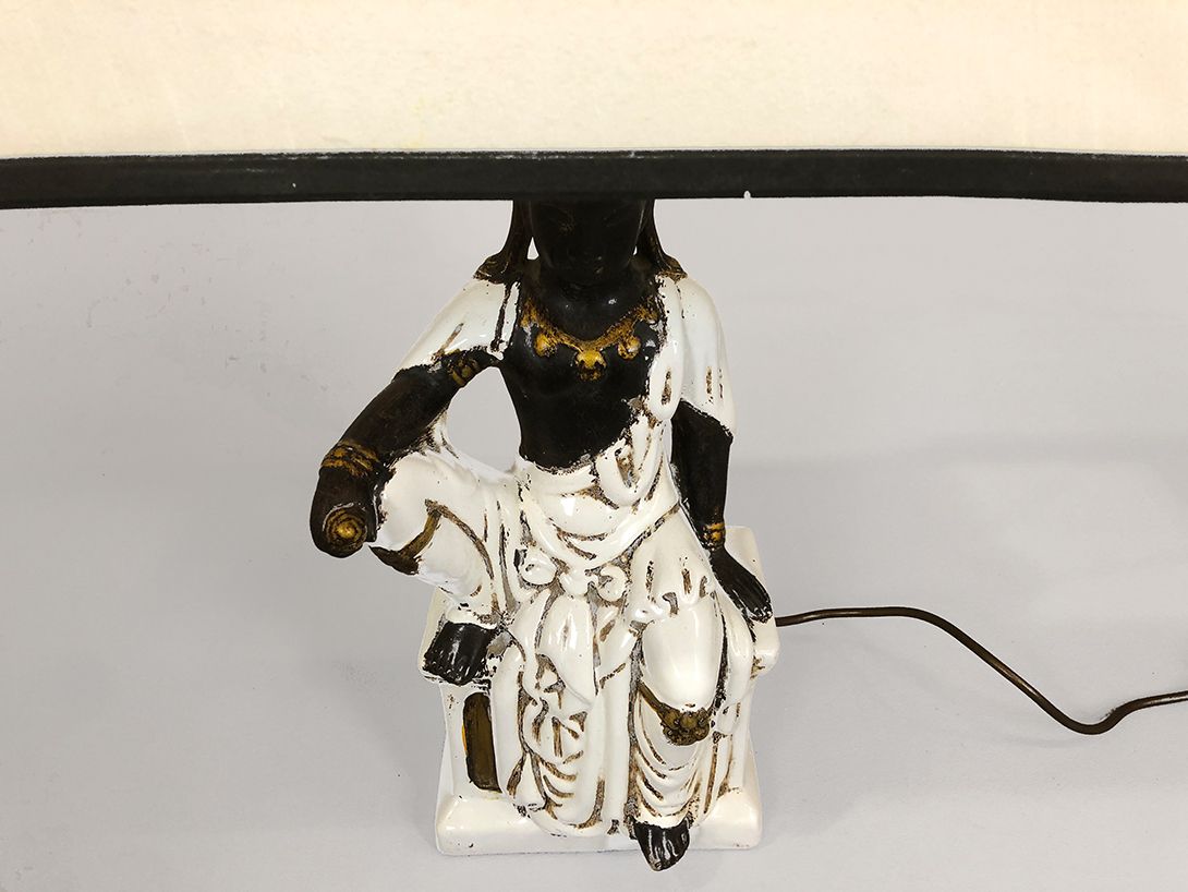 Foto Bedside Lamp Chinese Woman Stand h68