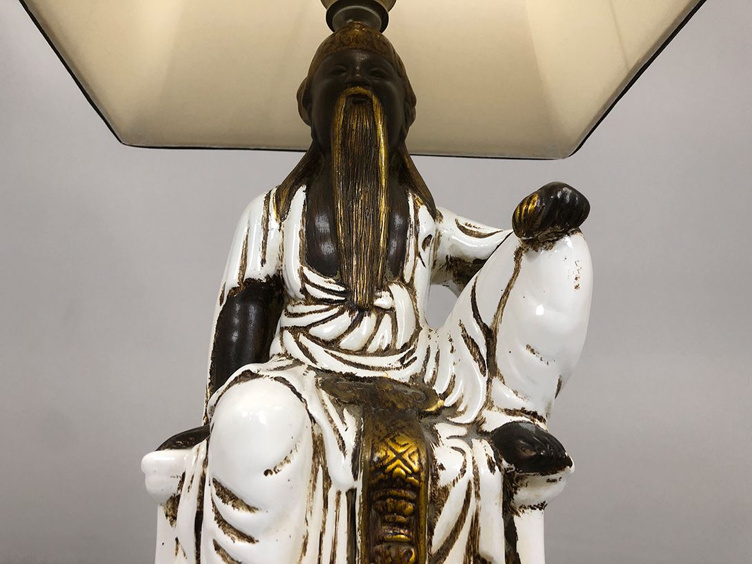 Foto Bedside Lamp Chinese Man Stand h68