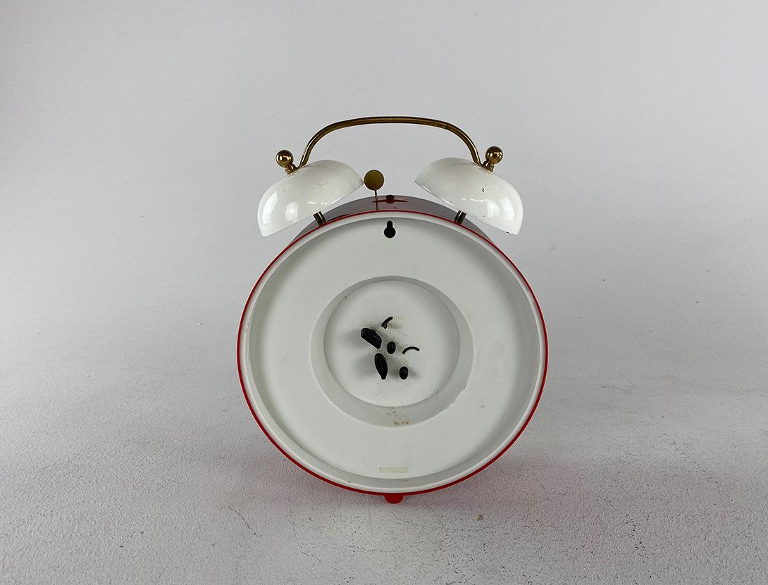 Foto Big Red Alarm Clock West Germany h28