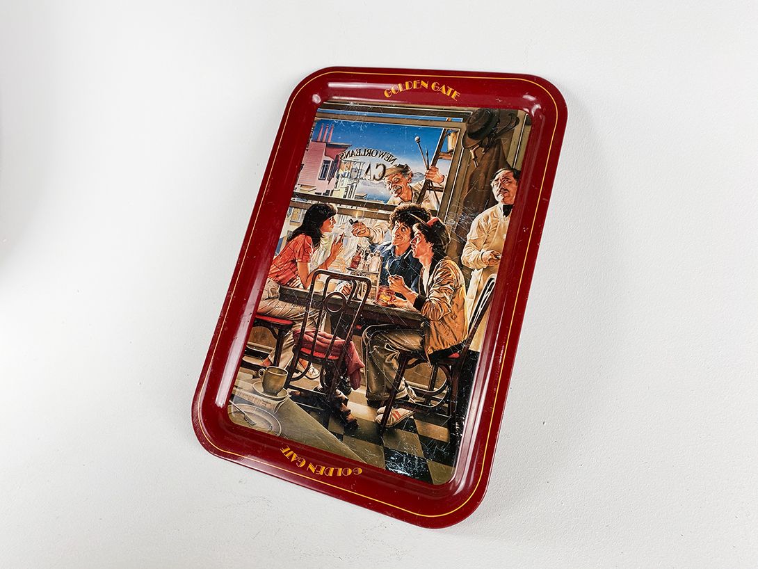 Foto Golden Gate Metal Tray