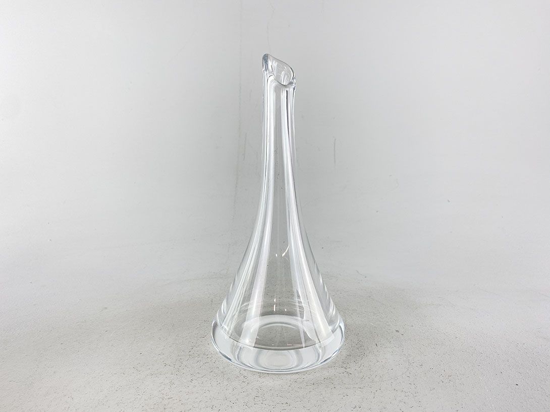 Foto Clear Minimal Glass Vase h28