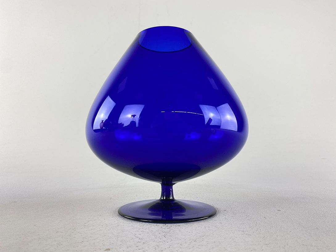 Foto Blue Pop Art Tumbler Vase h21