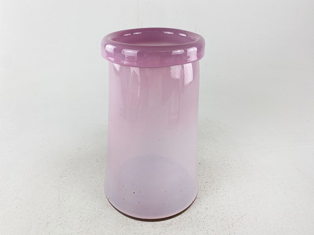 Foto Faded Pink Glass Vase h27