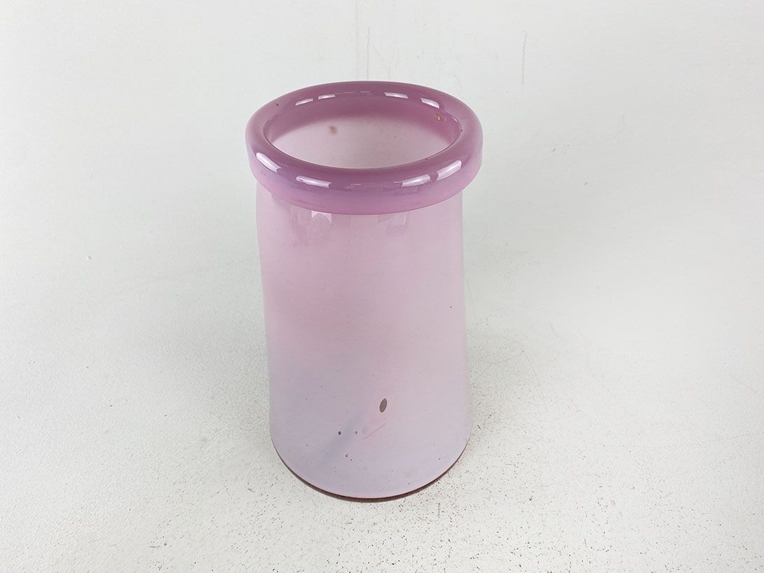 Foto Faded Pink Glass Vase h27