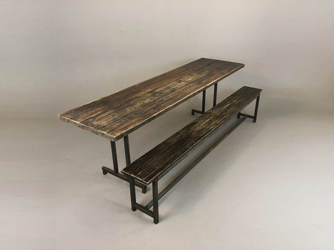 Foto Industrial Arts and Crafts Table Hamburg 2017 240cm