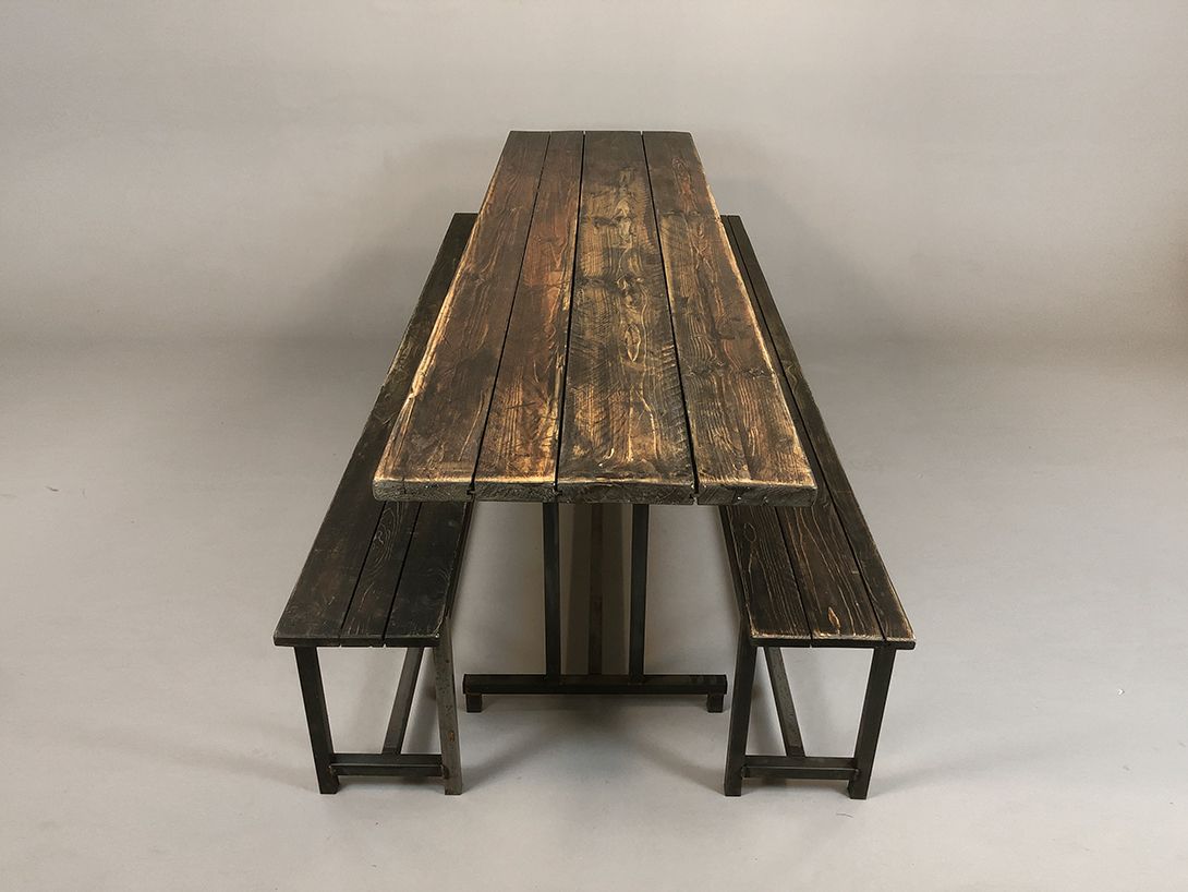 Foto Industrial Arts and Crafts Table Hamburg 2017 240cm