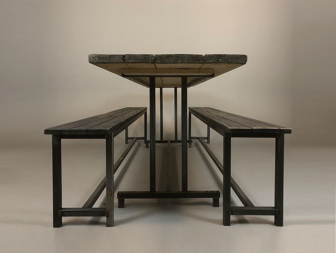 Foto Industrial Arts and Crafts Table Hamburg 2017 240cm