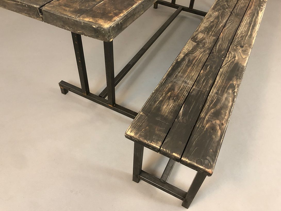 Foto Industrial Arts and Crafts Table Hamburg 2017 240cm