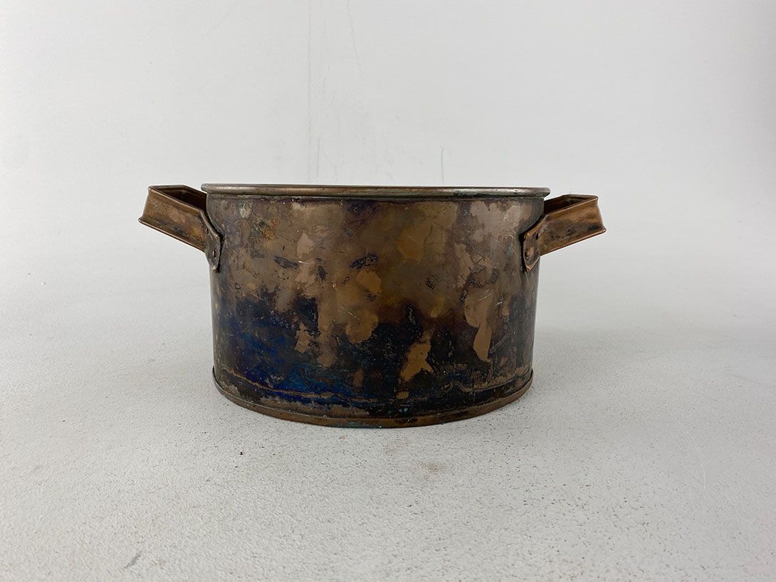 Foto Rusty Metal Pot