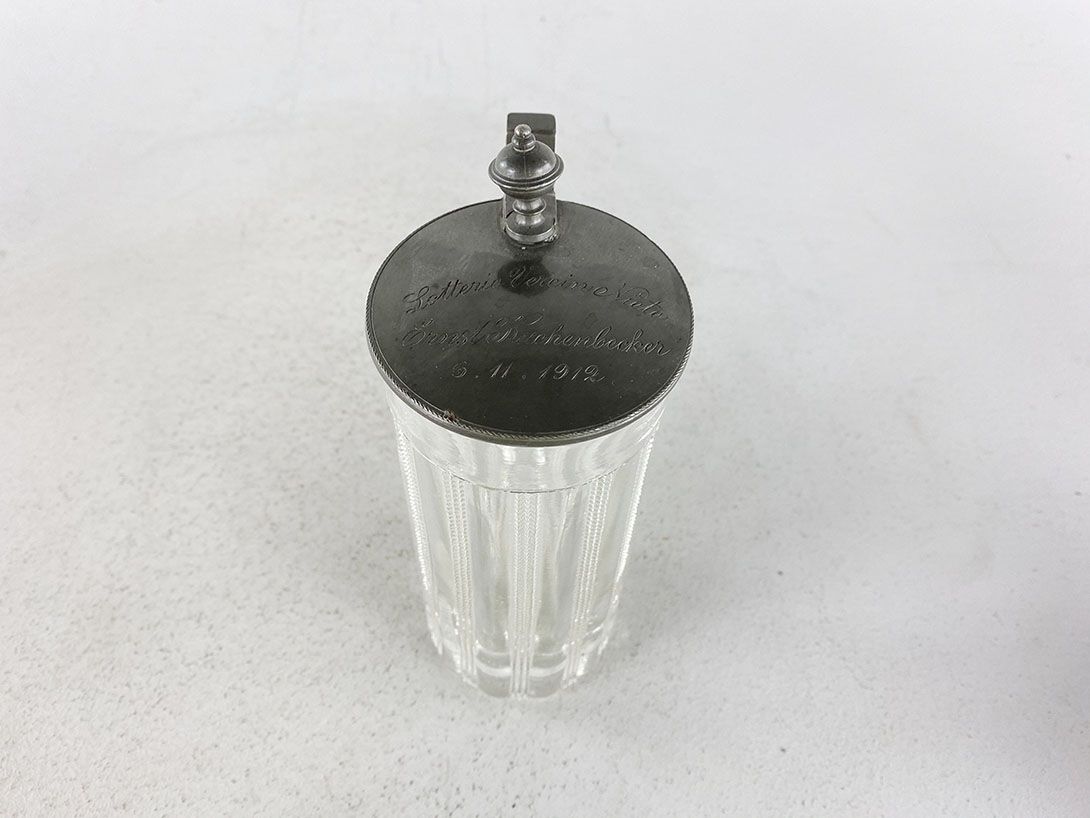 Foto Glass Mug with Lid 1912