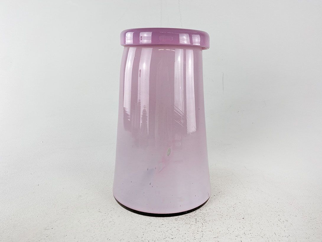 Foto Faded Pink Glass Vase h27
