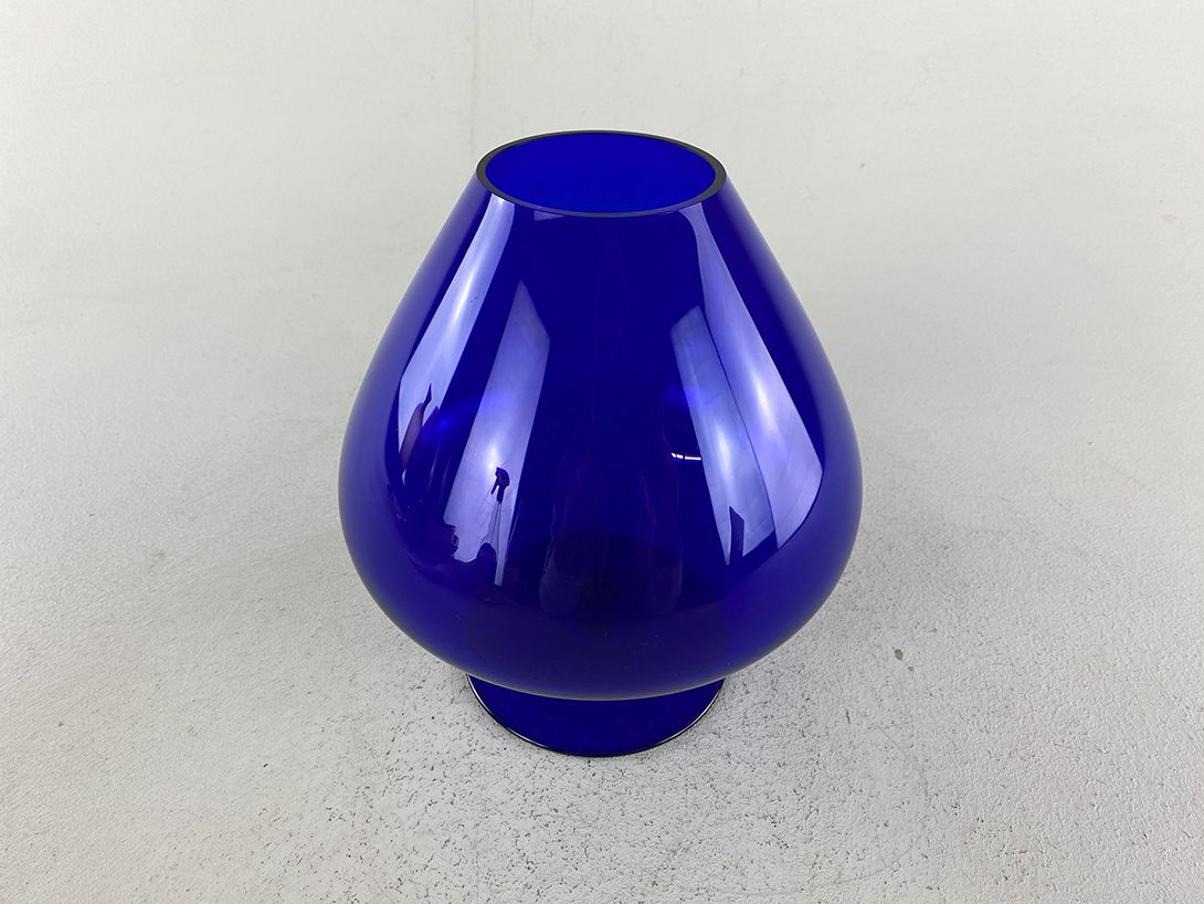 Foto Blue Pop Art Tumbler Vase h21
