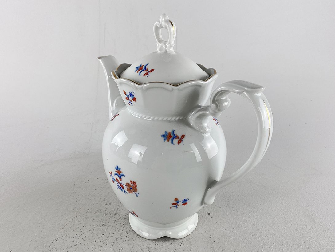 Foto Flowered Porcelain Teapot