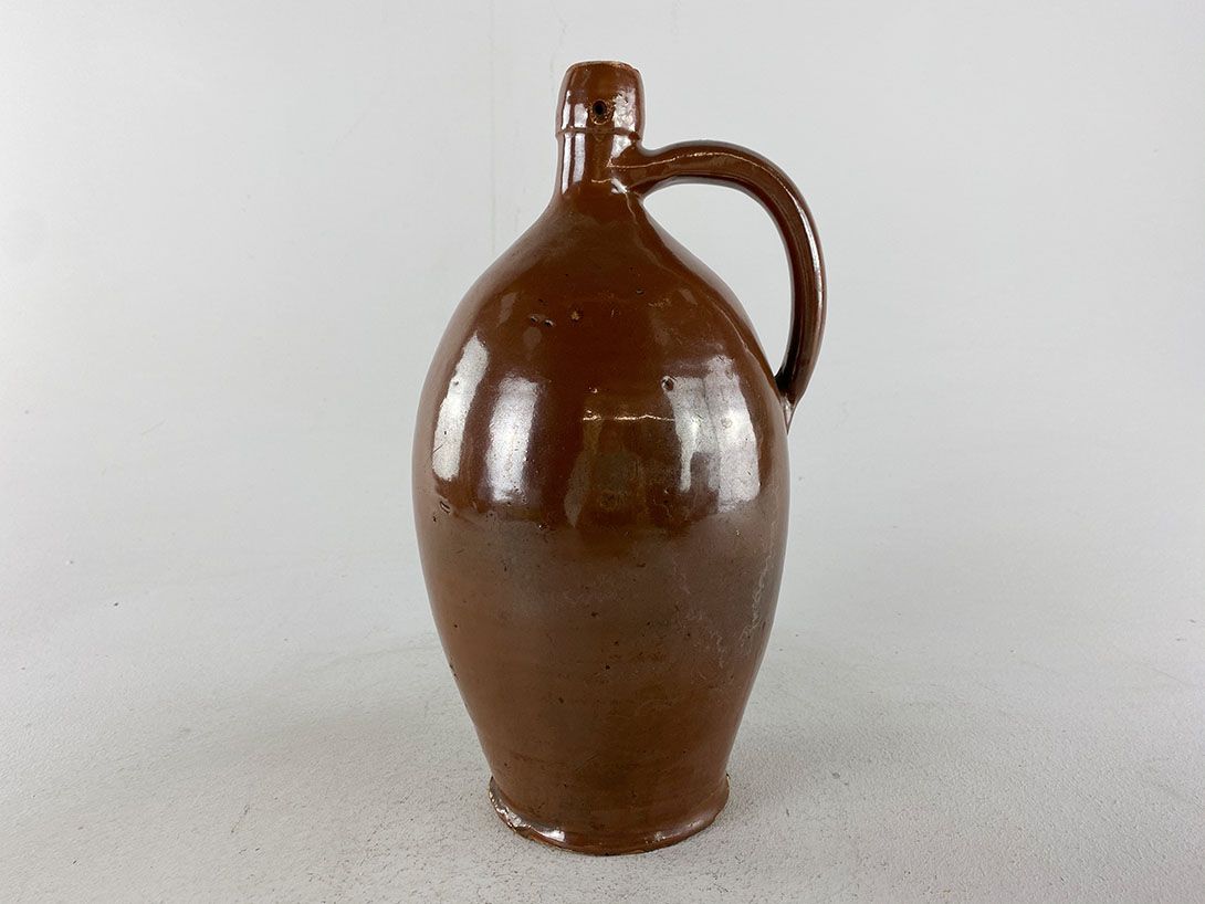 Foto Shiny Brown Jug Vase h31