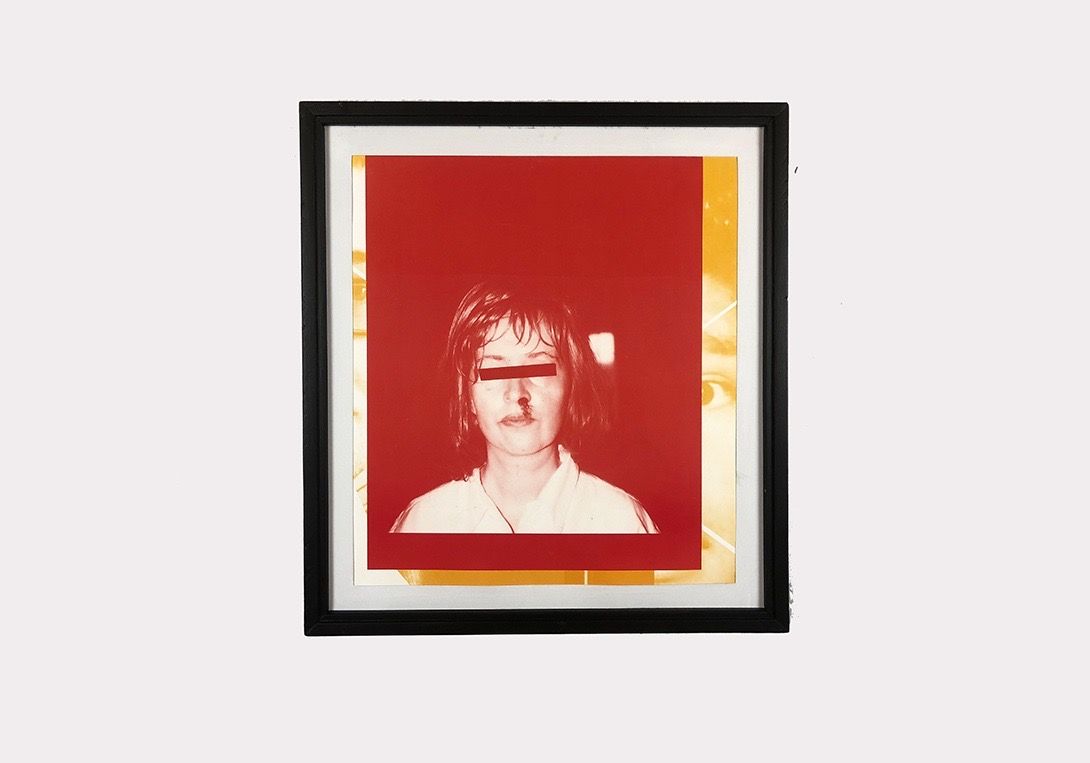 Foto Photography of a Bleeding Woman Hippie Era Berlin 1971 h69x62 15E5