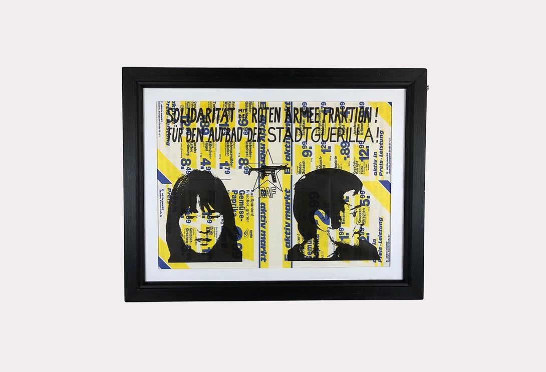 Foto Screen Print RAF Berlin 1973 h56x74 15E6