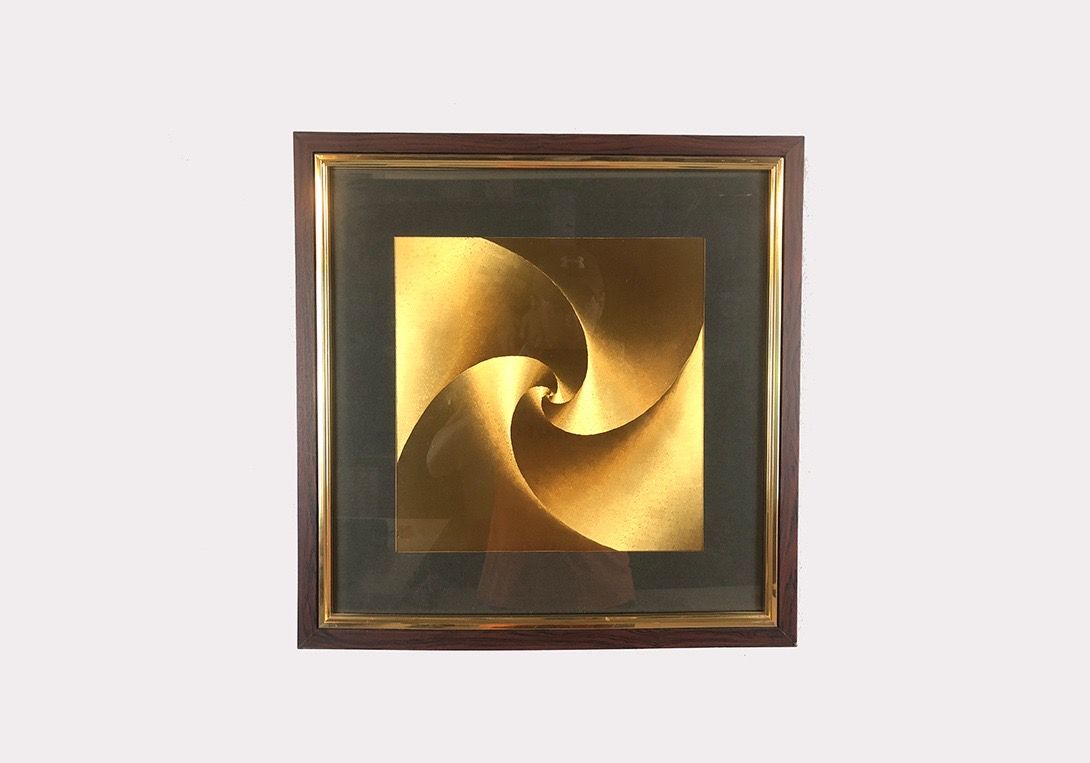 Foto Golden Spiraling Artwork h48x48 20A23