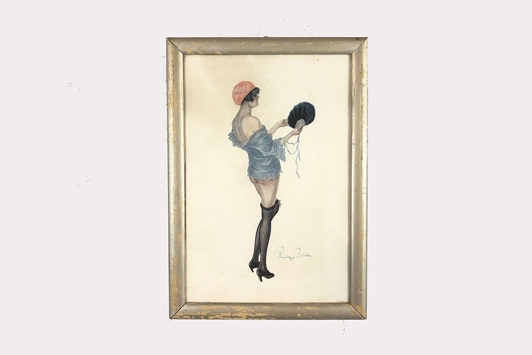 Foto Print of a Lady in the Golden Twenties, h34x24, 20C6