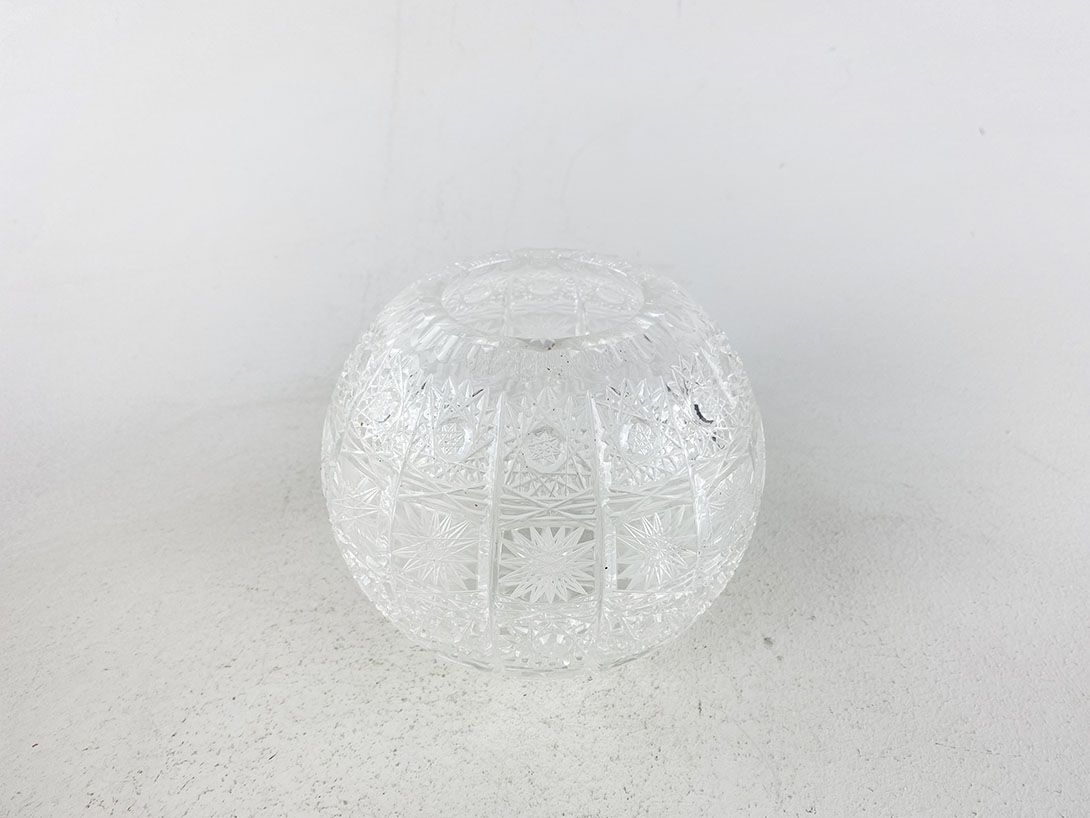 Foto Round Crystal Bowl h13x16