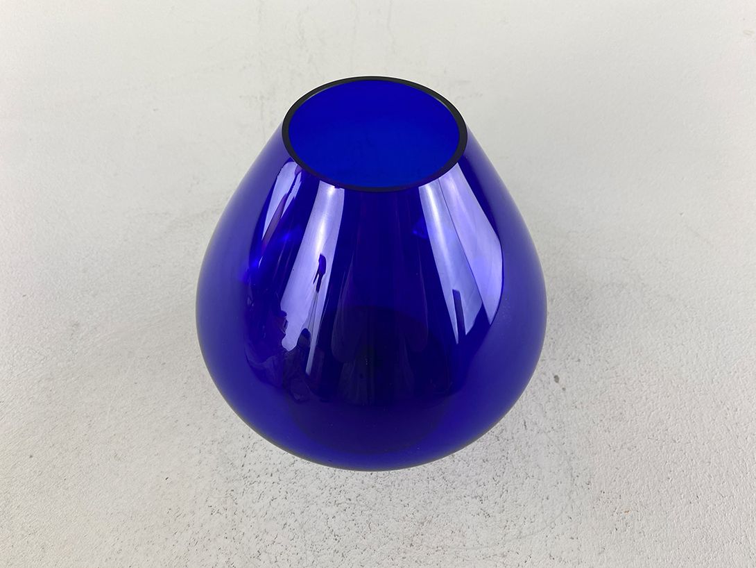 Foto Blue Pop Art Tumbler Vase h21