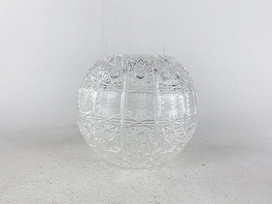 Foto Round Crystal Bowl h13x16