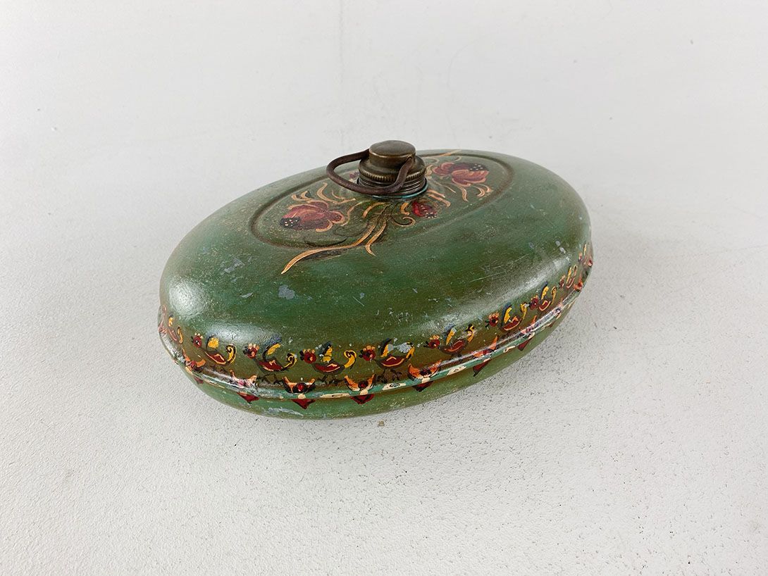 Foto Green Handpainted Hot Water Bottle 1989