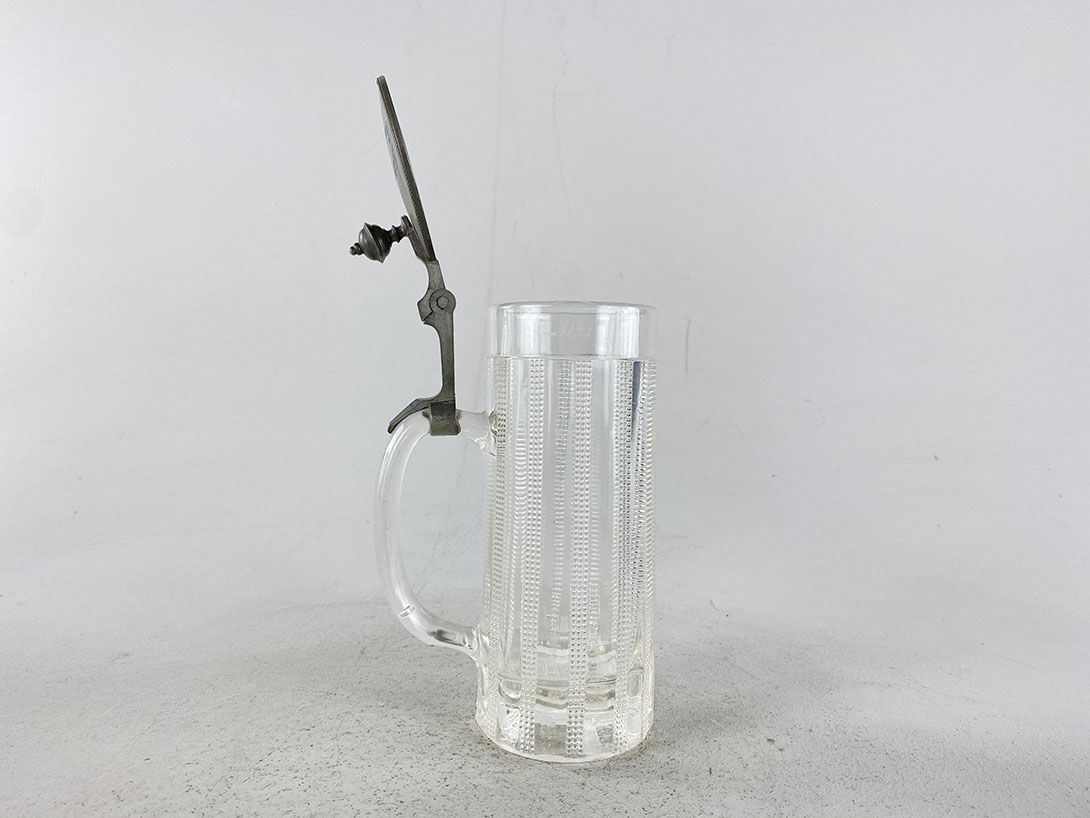Foto Glass Mug with Lid 1912