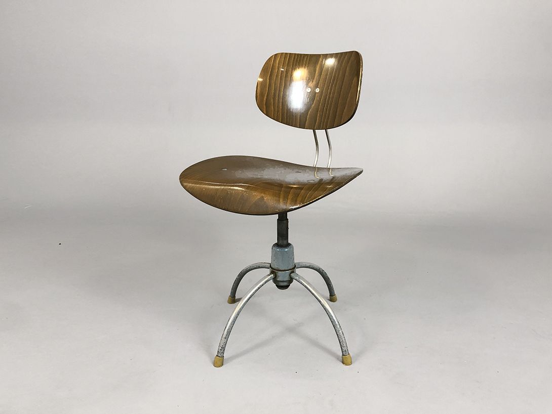 Foto Swivel Office Chair by Egon Eiermann for Wilde+Spieth 1952