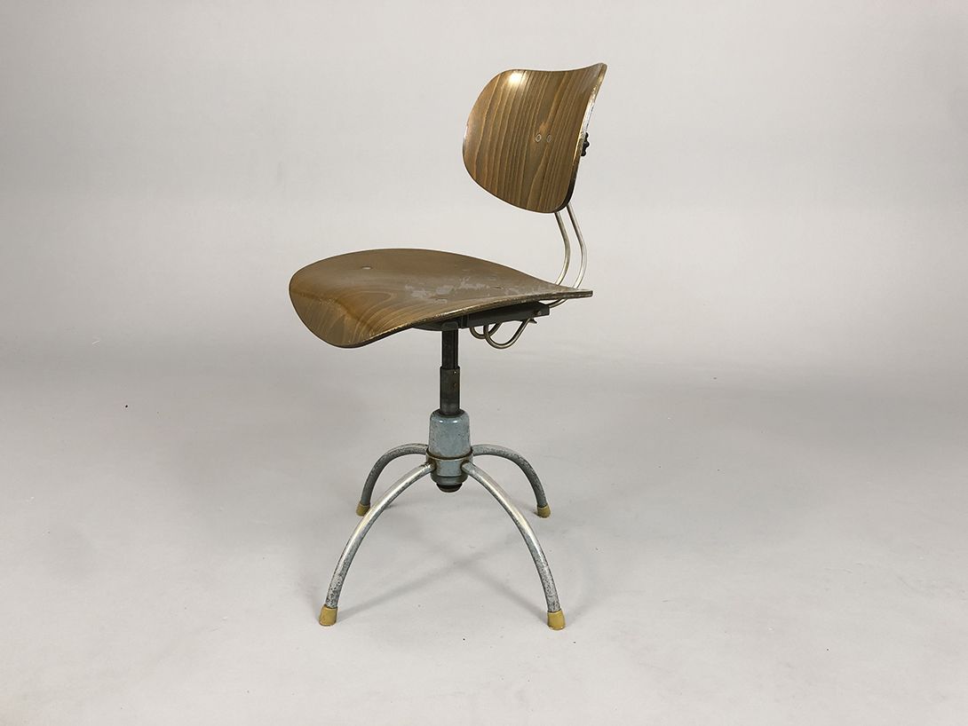 Foto Swivel Office Chair by Egon Eiermann for Wilde+Spieth 1952