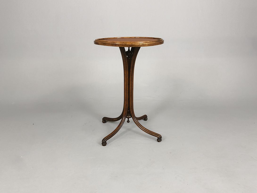 Foto Round Wooden Cocktail Table h76x51
