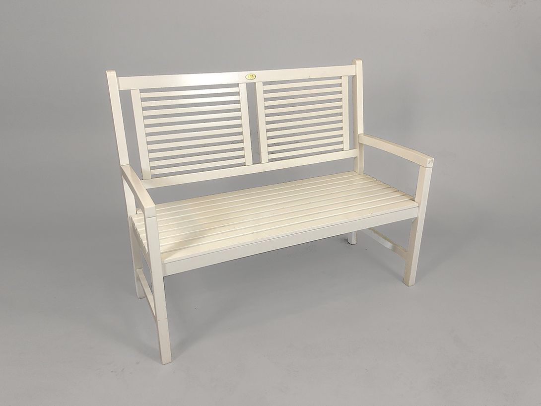 Foto White Garden Bench by Silex
