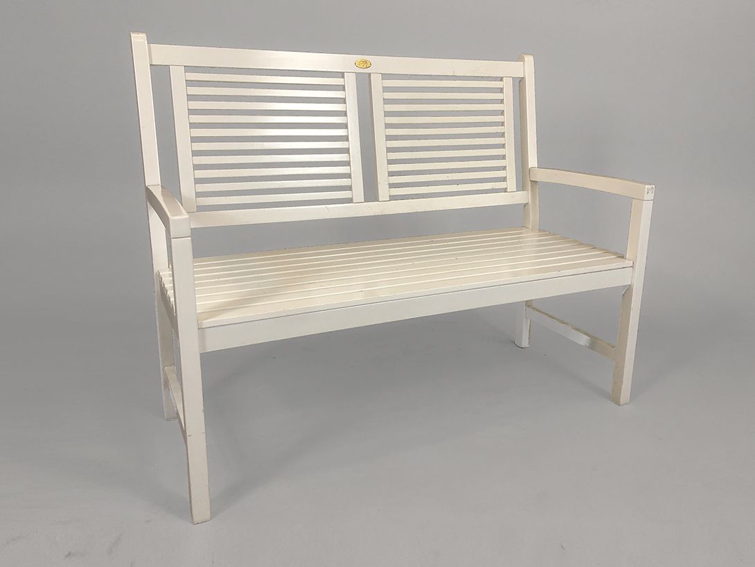 Foto White Garden Bench by Silex