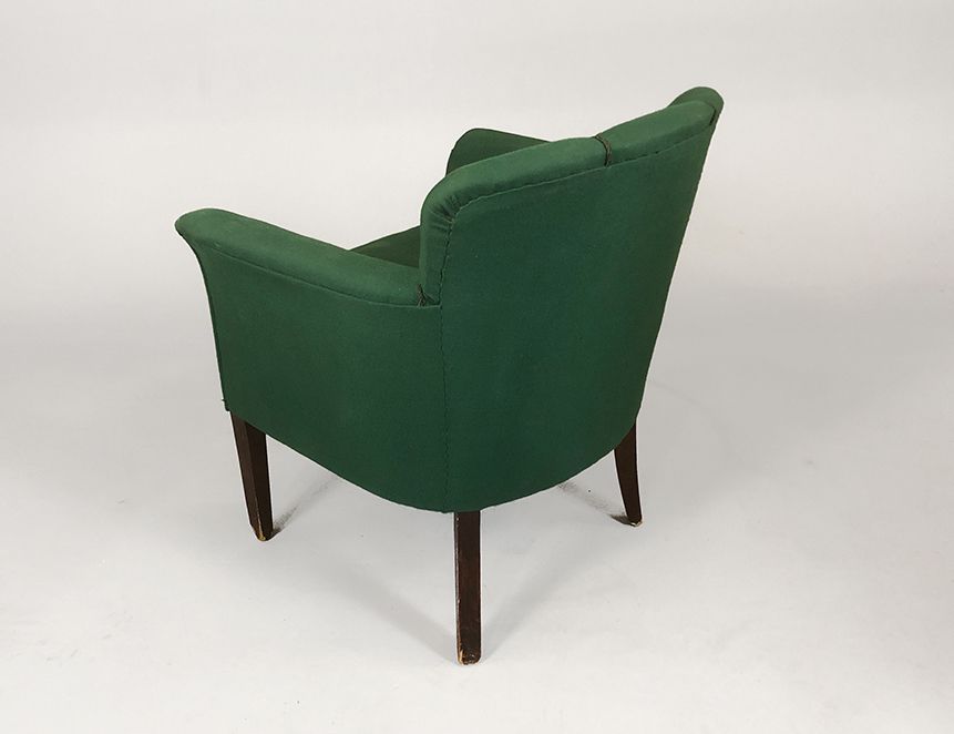 Foto Armchair with Green Upholstery