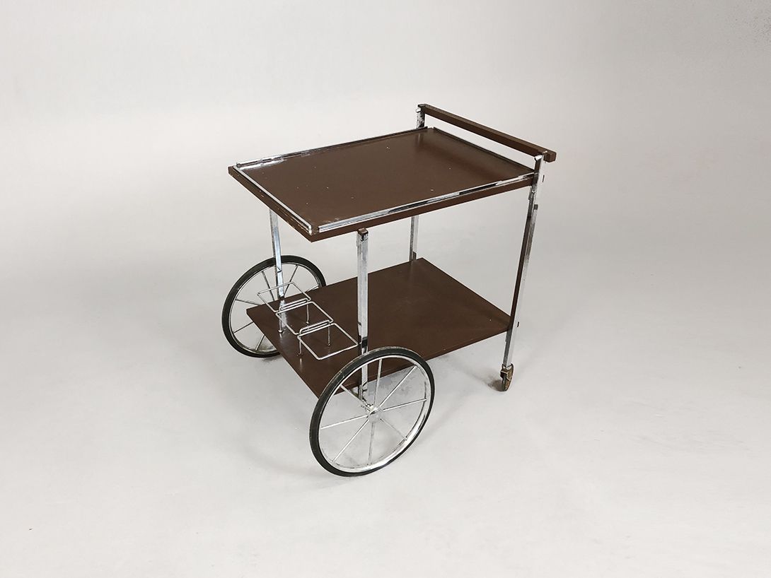 Foto Brown Serving Cart h68x40x58