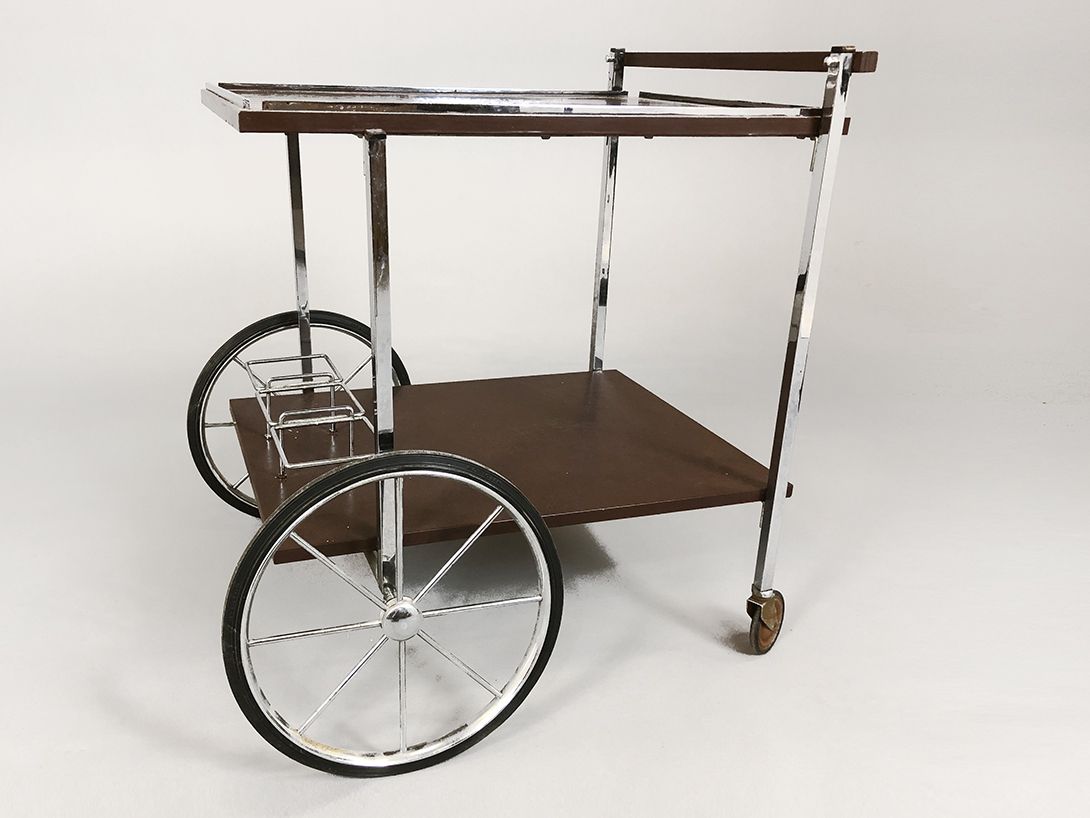 Foto Brown Serving Cart h68x40x58