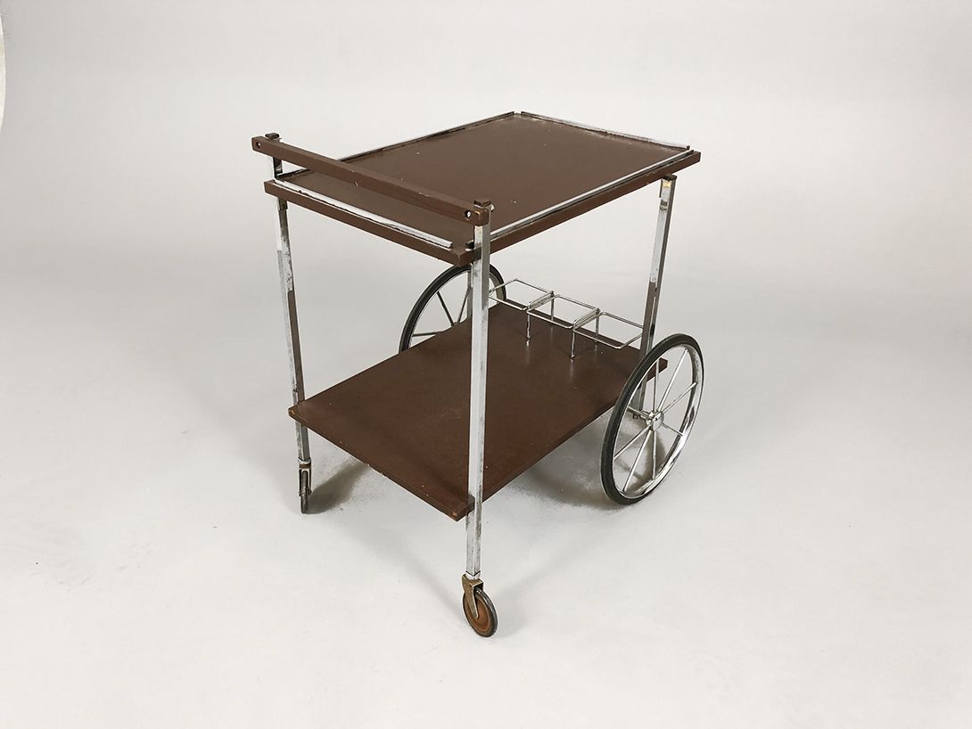 Foto Brown Serving Cart h68x40x58