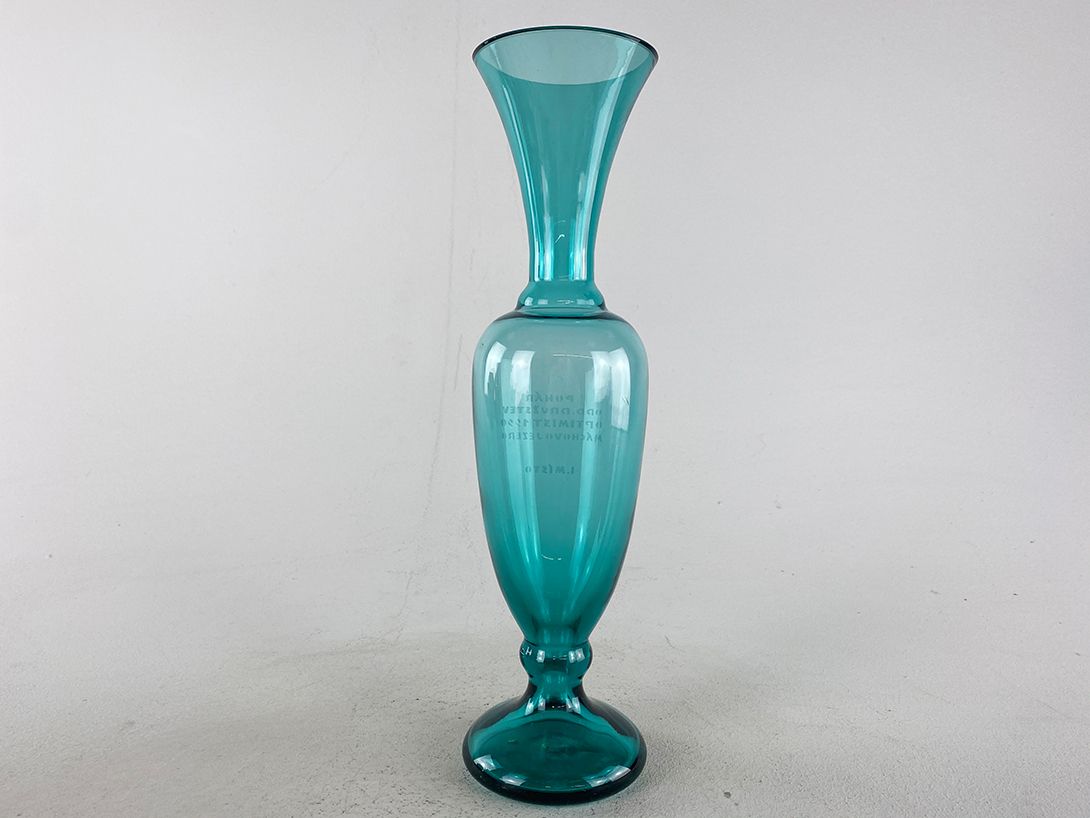 Foto Big Russian Glass Vase h35