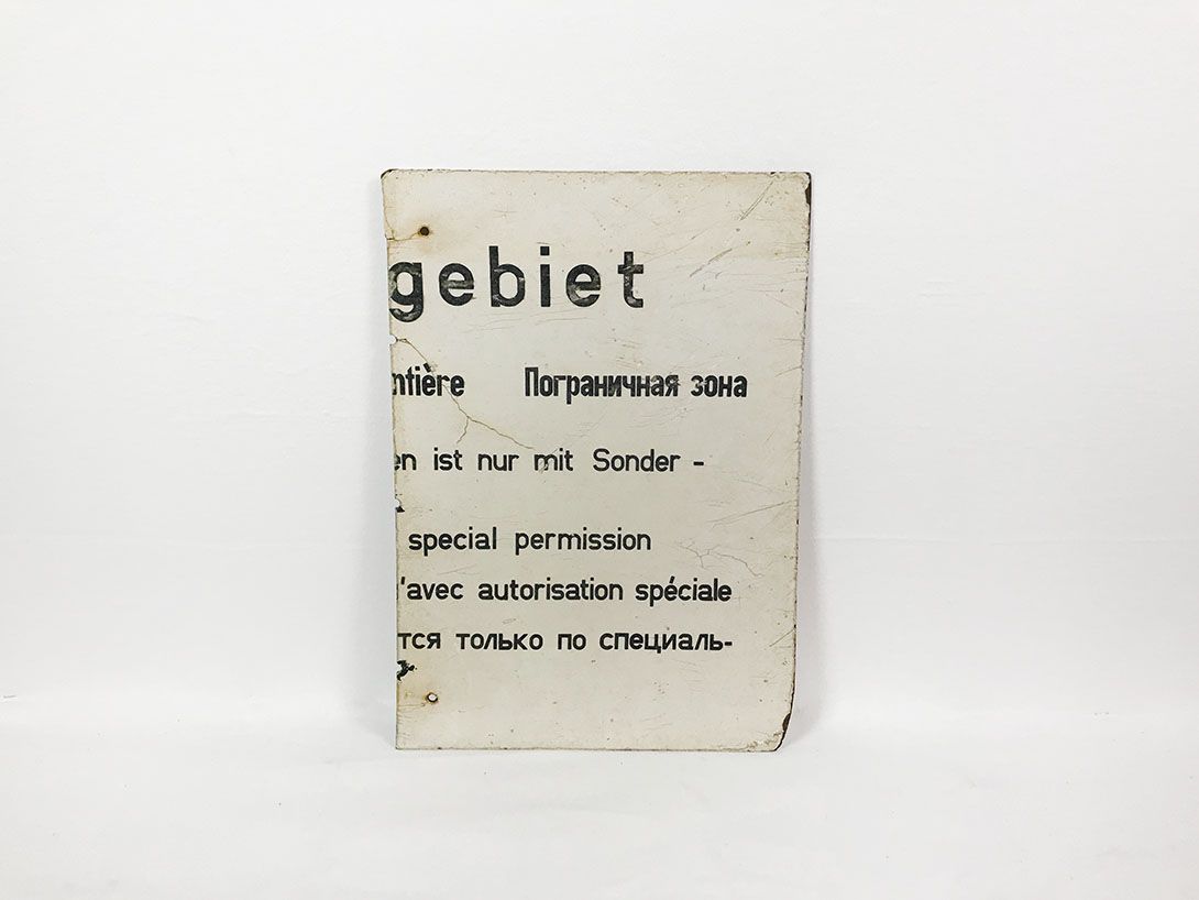 Foto Half Border Sign Germany 8D12