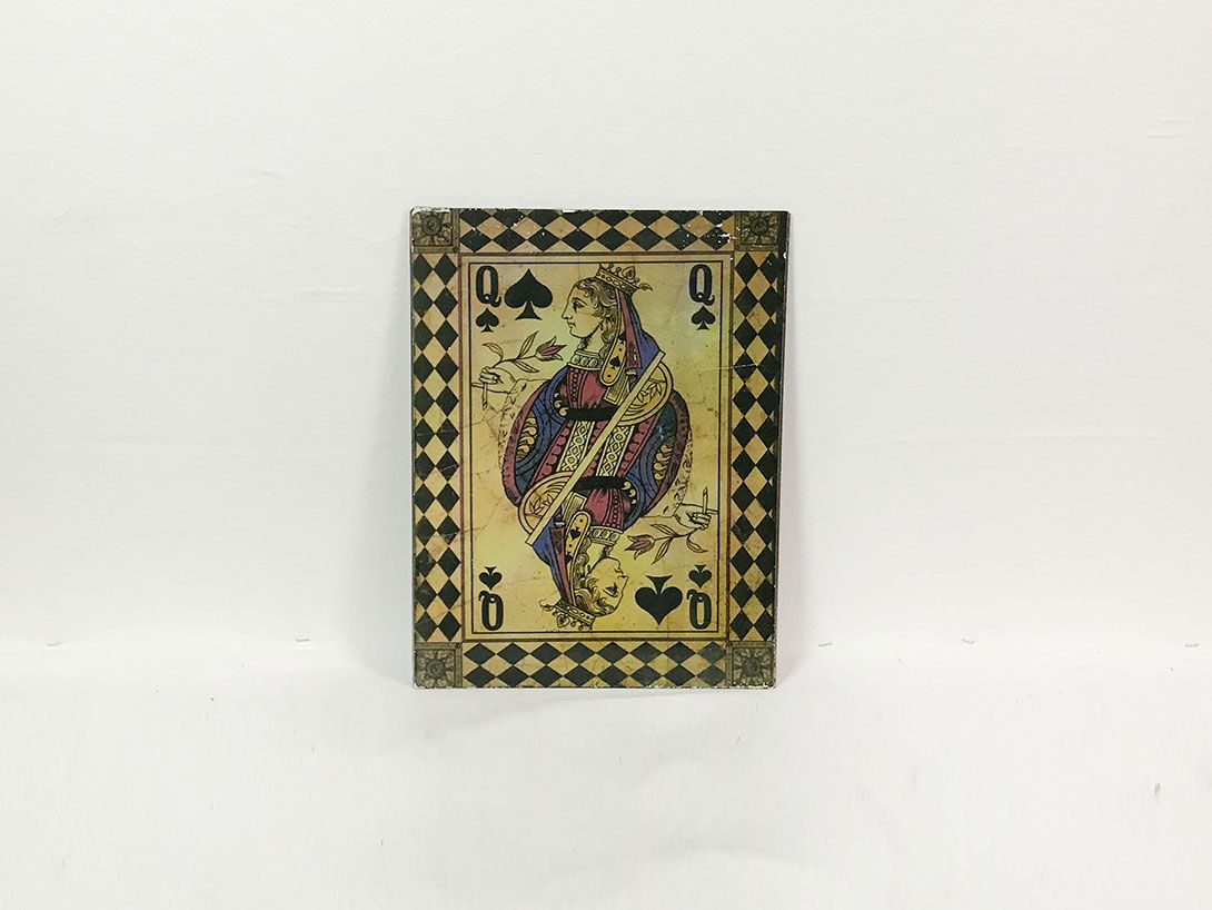 Foto Metal Playing Card Queen 21C3