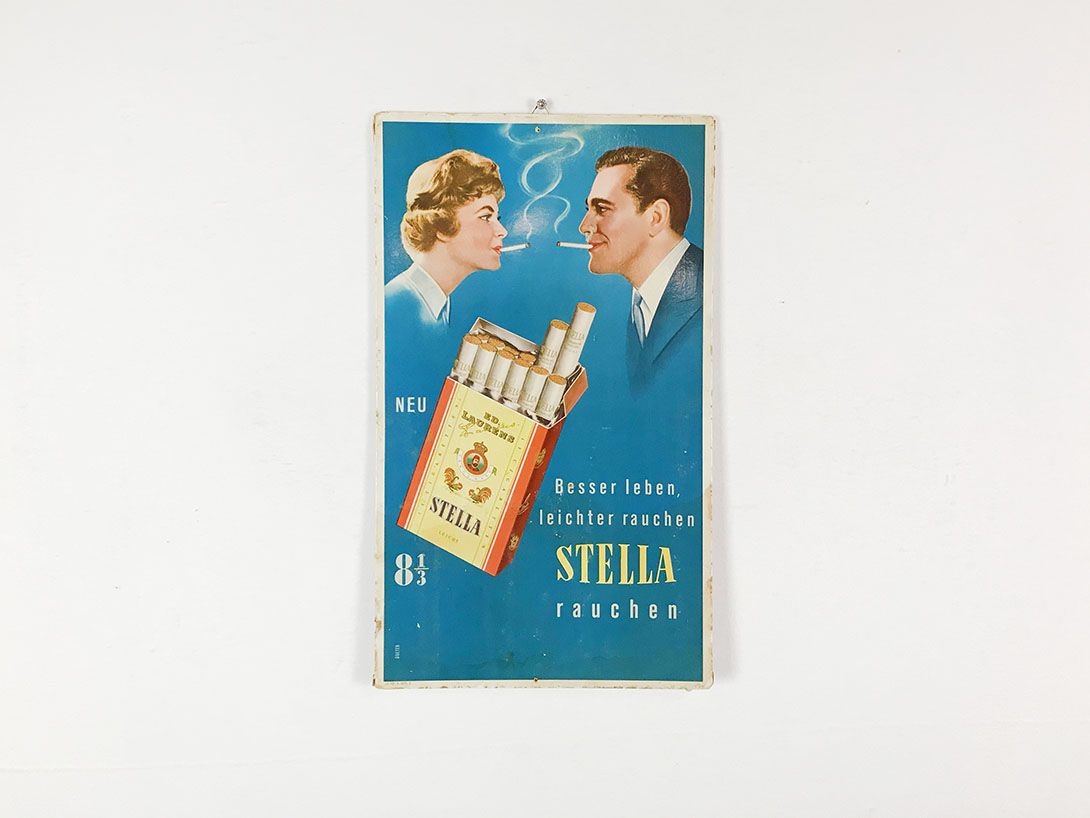 Foto Stella Cigarettes Advertisement, Germany 22D4