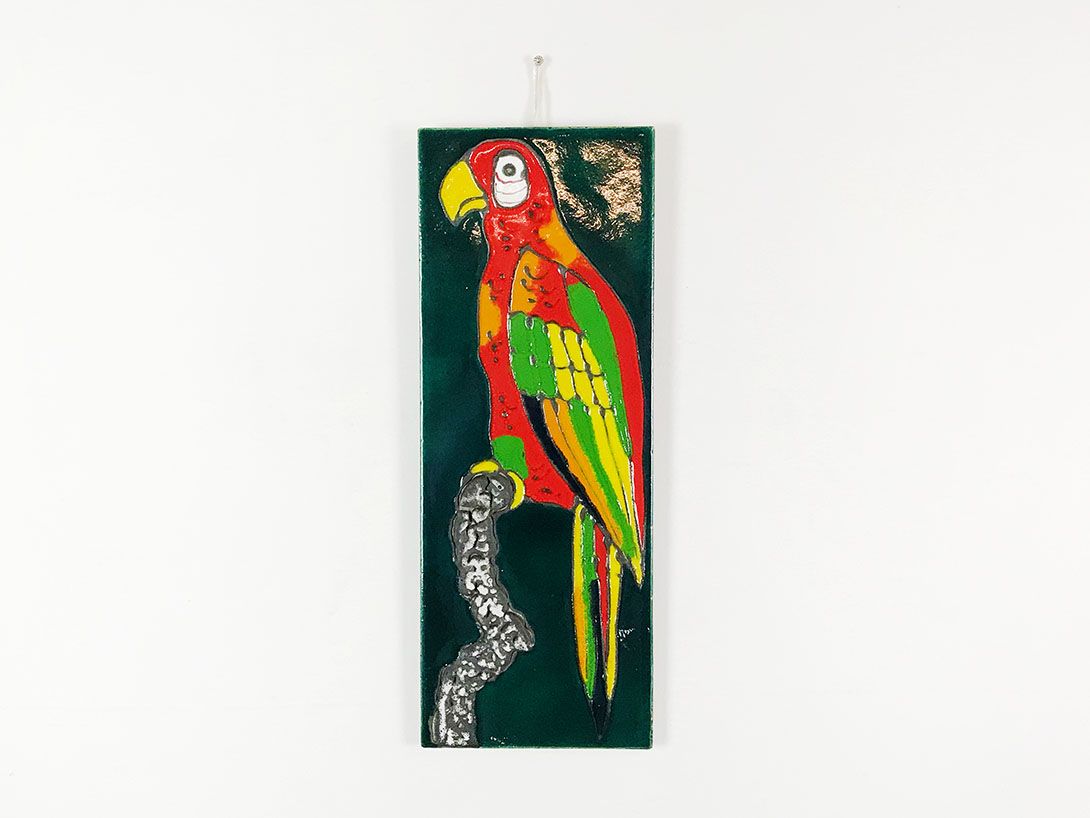 Foto Ceramic Parrot Artwork 23A4