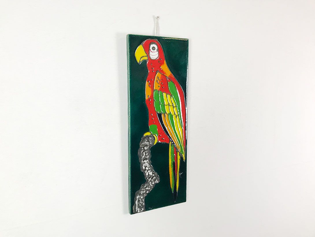 Foto Ceramic Parrot Artwork 23A4