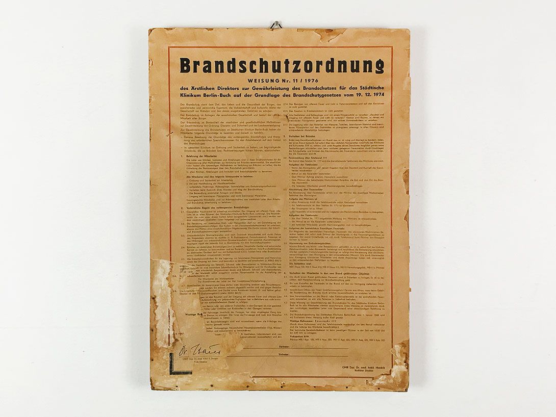 Foto Fire Protection Regulations Berlin, Germany 22E8