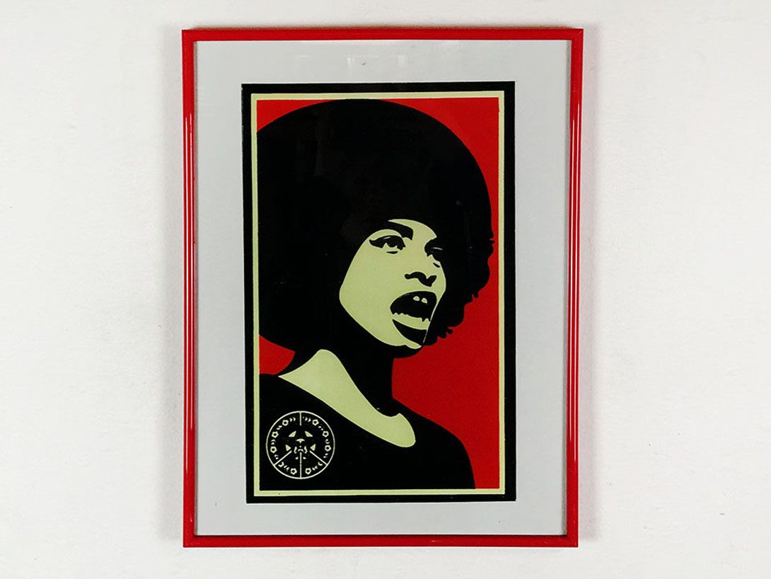 Foto Framed Print of Angela Davis 19A11