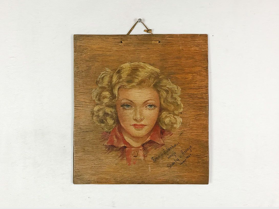 Foto Eastern Cowgirl on Wood 17C12